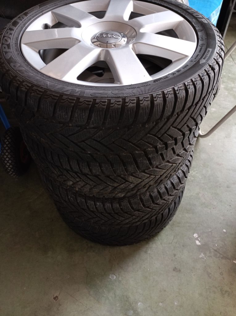 4x Audi TT Speedline 17Zoll Felgen Kompletträder Lochkreis 5x100