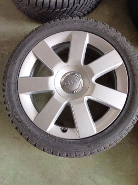 4x Audi TT Speedline 17Zoll Felgen Kompletträder Lochkreis 5x100