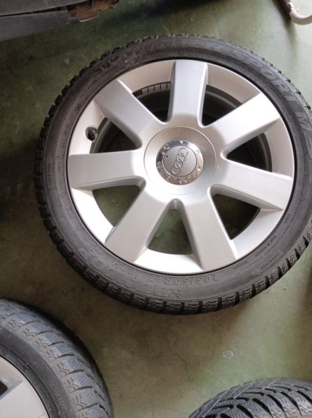 4x Audi TT Speedline 17Zoll Felgen Kompletträder Lochkreis 5x100