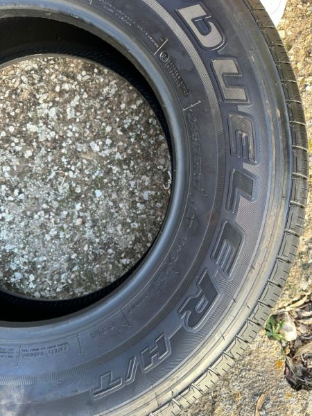 5 Bridgestone reifen Jeep Wrangler 245/ 75R17/112T/M+S