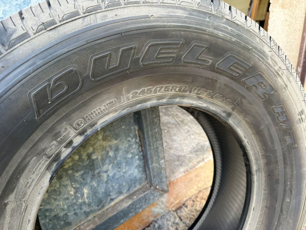 5 Bridgestone reifen Jeep Wrangler 245/ 75R17/112T/M+S