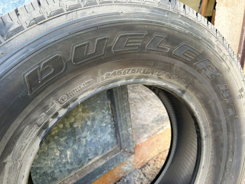5 Bridgestone reifen Jeep Wrangler 245/ 75R17/112T/M+S