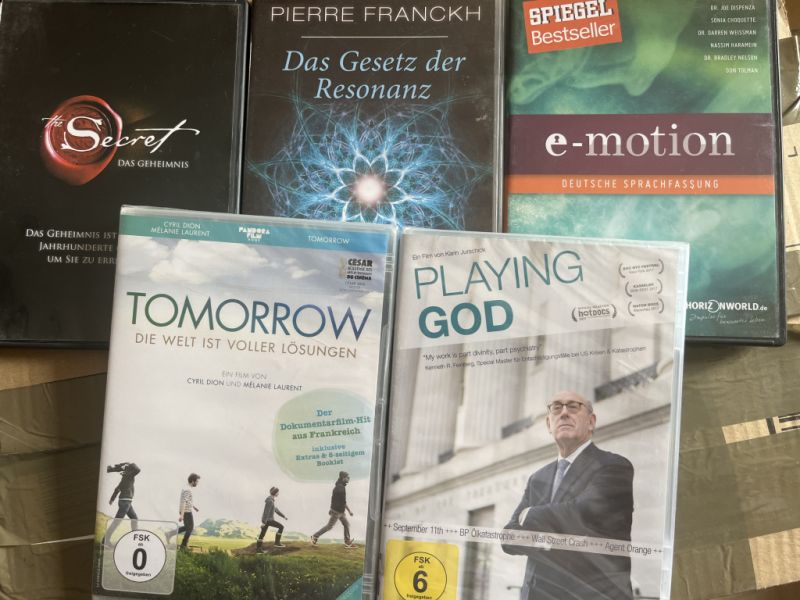 5 DVD the Secret, das Gesetz der Resonanz …