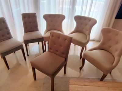 6 Riviera Maison chairs dining table dining room chairs Riviera Maison