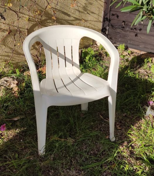 6 terrace/garden chairs