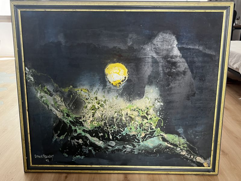 Abstrakt Art Kunst original Simon Presley 130x112cm