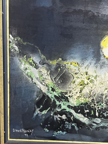 Abstrakt Art Kunst original Simon Presley 130x112cm