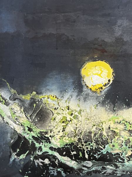 Abstrakt Art Kunst original Simon Presley 130x112cm