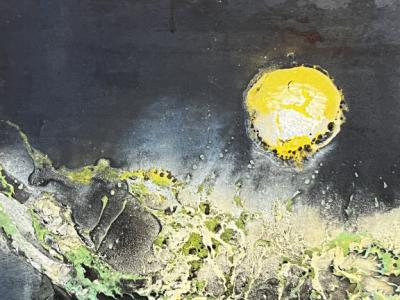 Abstrakt Art Kunst original Simon Presley 130x112cm