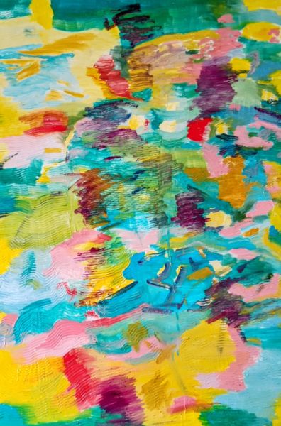 Abstraktes Ölgemälde