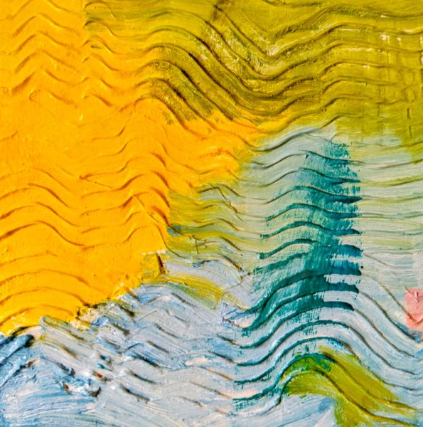 Abstraktes Ölgemälde