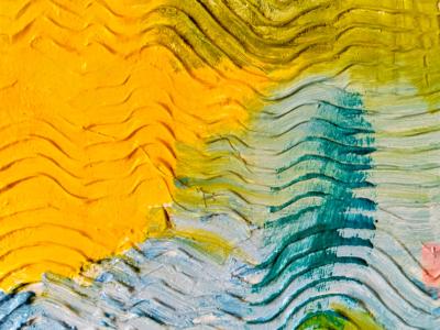 Abstraktes Ölgemälde