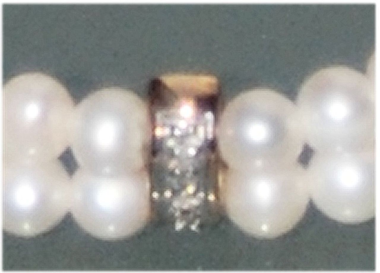 Akoya Perlen-Schmuck-Set Halskette, Armband und Ring mit Sterling Silver und 8 K Gold