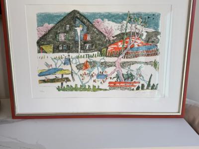 Alois Carigiet – Originalgrafik 1978, signiert & limitiert (200/250) oder eine Kopie