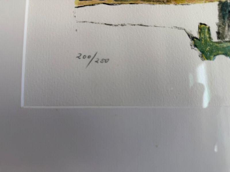 Alois Carigiet – gráfica original 1978, firmada y limitada (200/250) o una copia