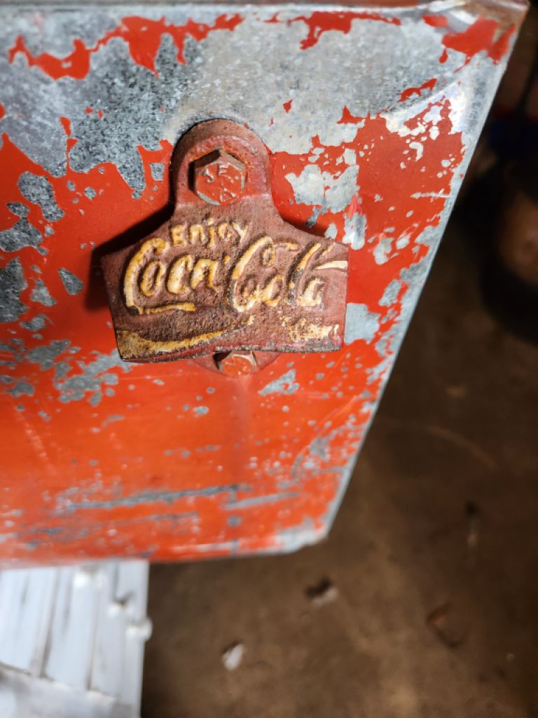Old Coke Cooler Coca Cola