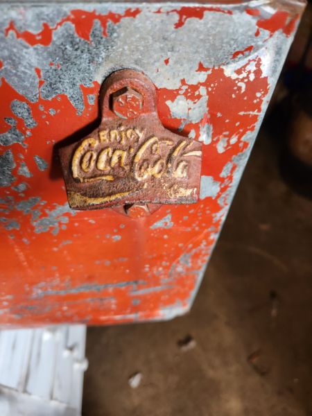 Old Coke Cooler Coca Cola