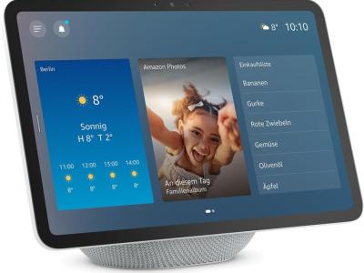 Amazon Echo Show 11 (neueste Generation) – 11-Zoll-Display Full-HD 3D-Audio Weiß