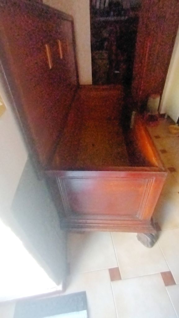 Antike Holzkommode - Truhe