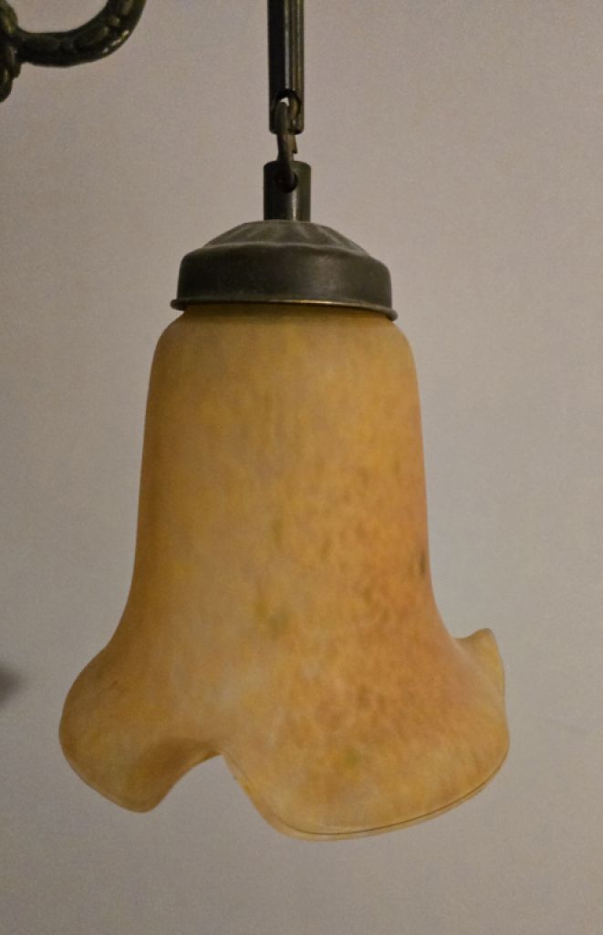 antike Lampe Jugendstil