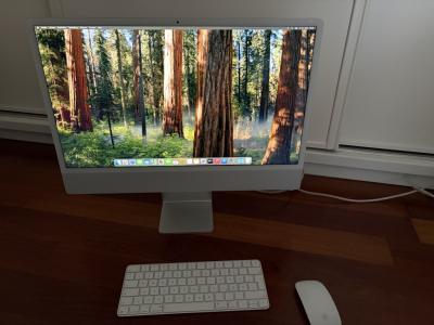 Apple iMac 24” (2021) – 8GB RAM, 256GB SSD – Top Zustand