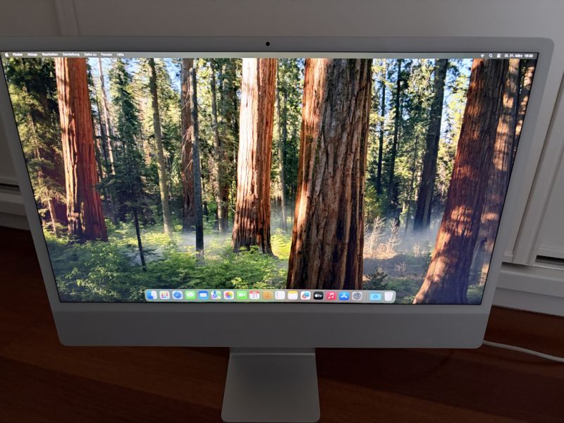Apple iMac 24” (2021) – 8GB RAM, 256GB SSD – Top Zustand