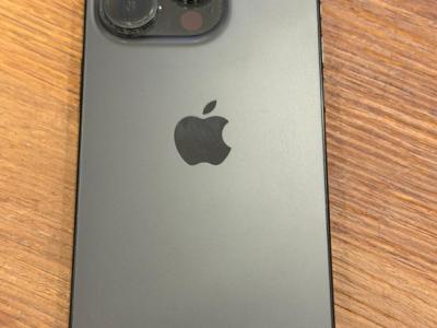 Apple iPhone 15 Pro 256 GB Titanium Black