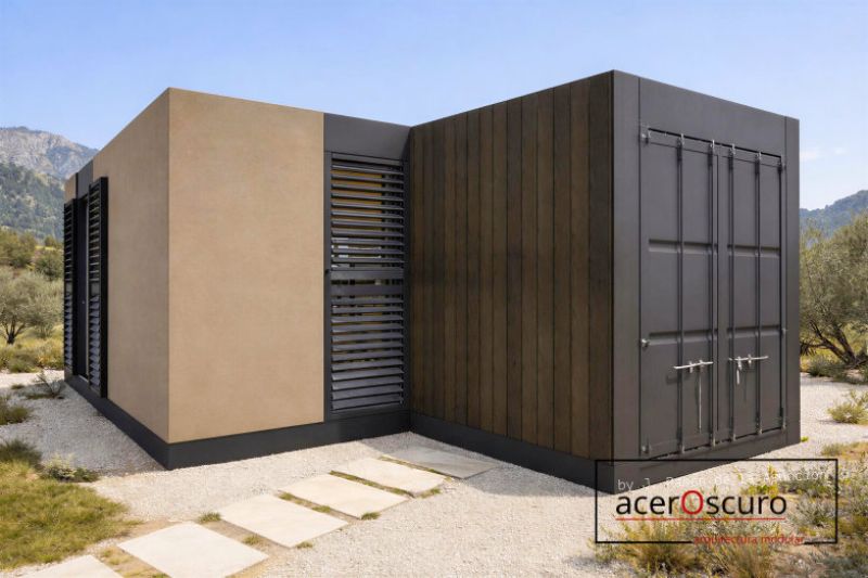 Architektenhaus Modulhaus Mallorca Fertighaus