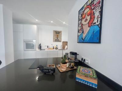 Arenal with sea view