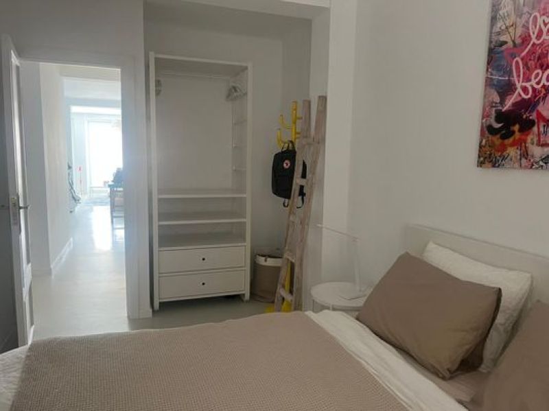 Arenal with sea view