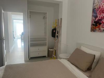 Arenal with sea view