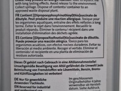 ATF Multitronic Getriebeöl original VW/AUDI - G052516A2