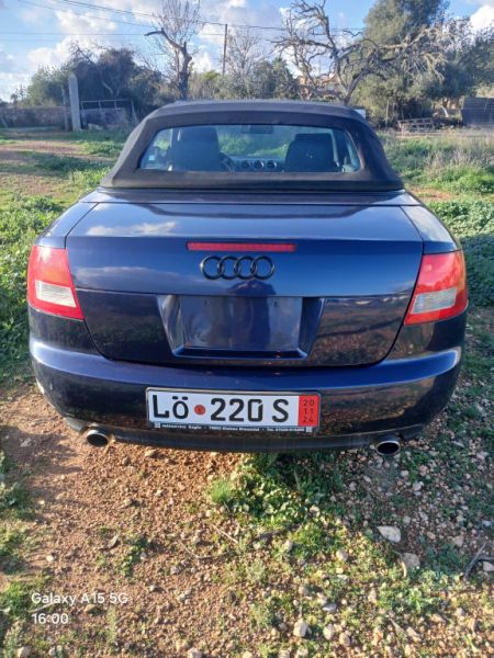 Audi A4 Cabriolet with autogas in great condition