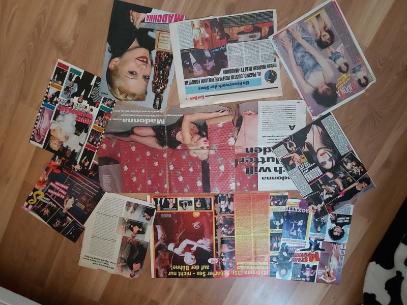 Auflösung der Madonna Sammlung mit Stücken original aus den 80er