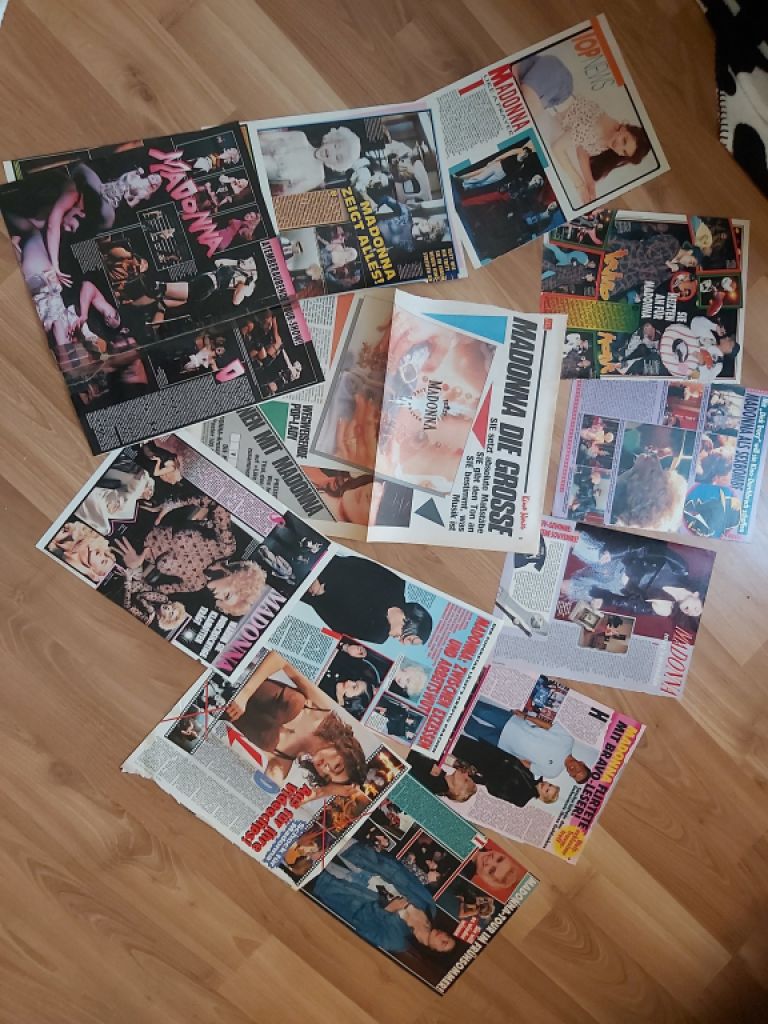 Auflösung der Madonna Sammlung mit Stücken original aus den 80er