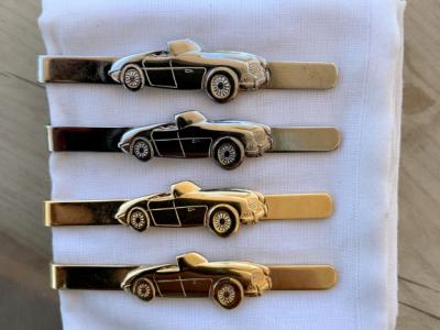Austin-Healey Krawattennadeln vergoldet versilbert Oldtimer Classic Car Automobilia