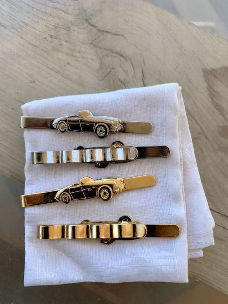 Austin-Healey Krawattennadeln vergoldet versilbert Oldtimer Classic Car Automobilia