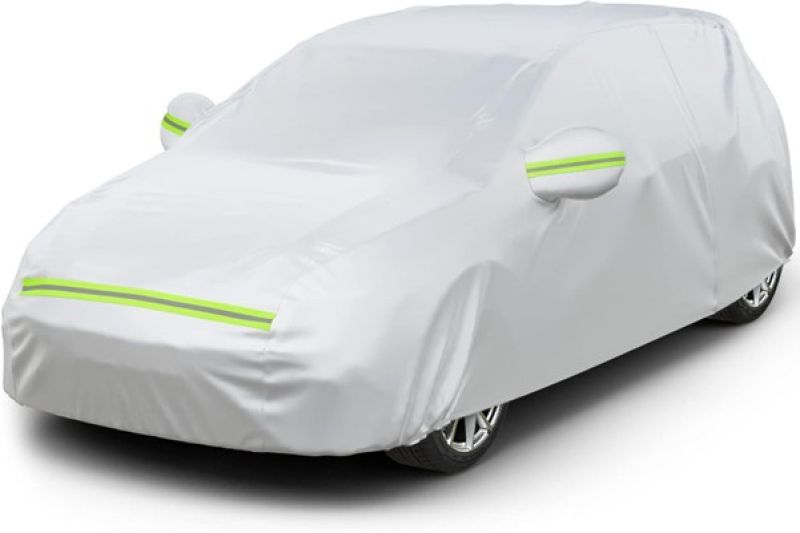 Funda para coche garaje completo funda cubierta coche resistente al polvo impermeable funda para auto lona invierno y verano