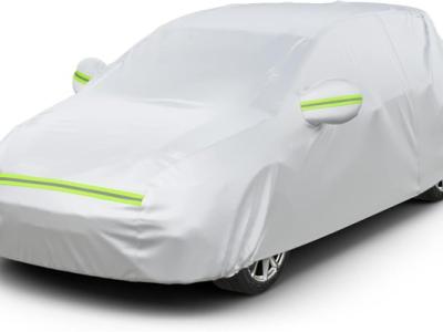 Funda para coche garaje completo funda cubierta coche resistente al polvo impermeable funda para auto lona invierno y verano