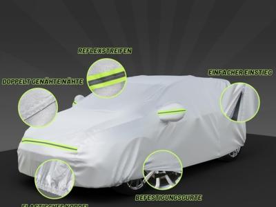 Funda para coche garaje completo funda cubierta coche resistente al polvo impermeable funda para auto lona invierno y verano