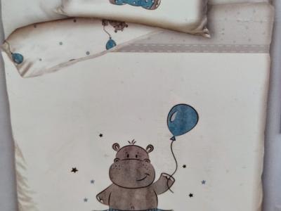 Ropa de cama para bebé Happy Hippo, 1 juego, caja original