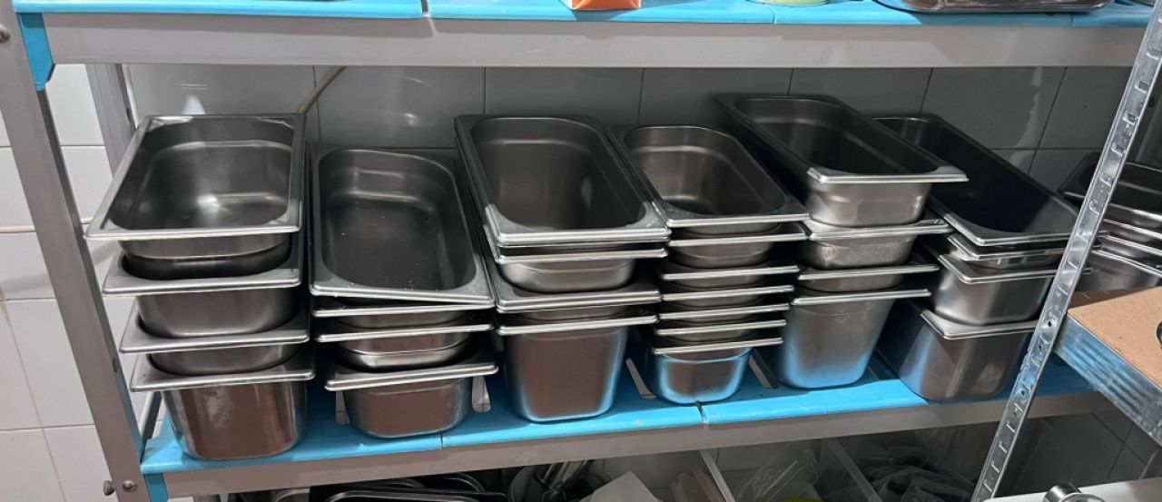 Baing containers (GN containers) with lid used in various sizes