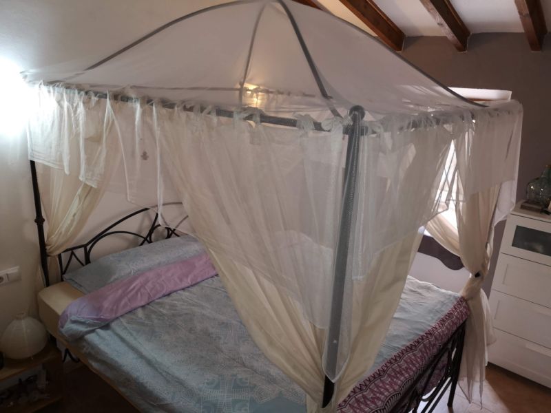 Cama de baldaquino Hierro Forjado