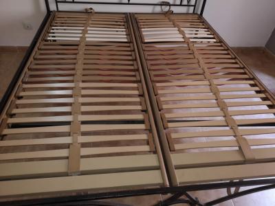Cama de baldaquino Hierro Forjado