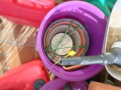 Balcony boxes, plant containers and watering cans