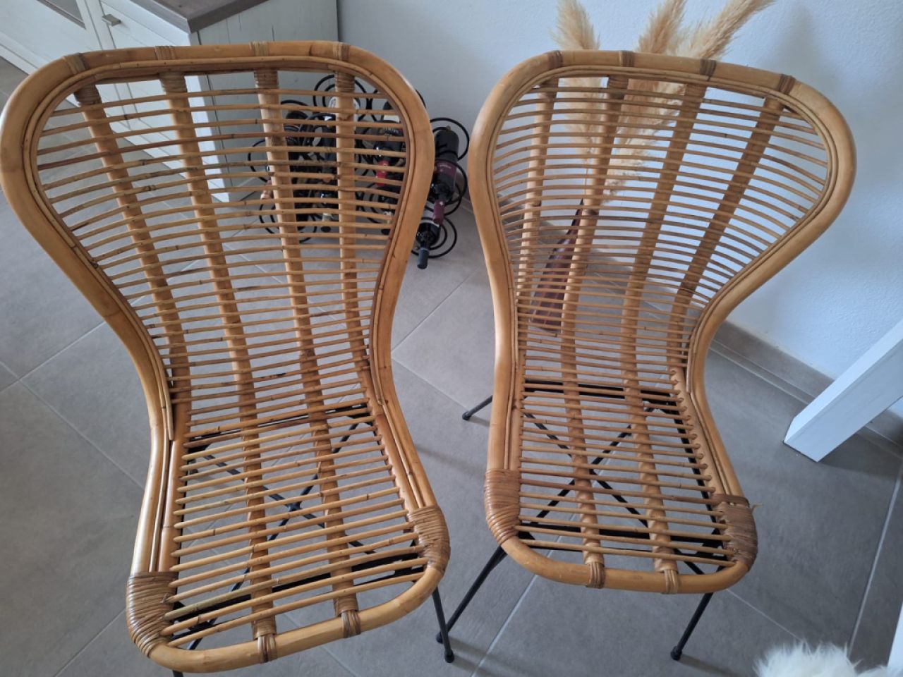 Bamboo chairs 6 pieces