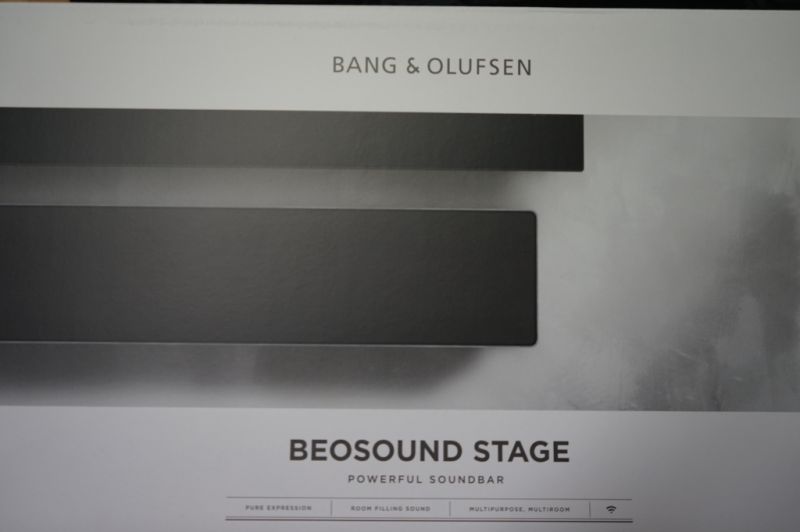 Bang&Olufsen Beosound Stage,neuwertig, schwarz/silber im Originalkarton abzugeben