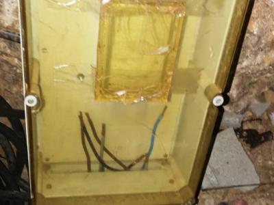 Baustromkasten nach span. Vorschrift gebraucht.