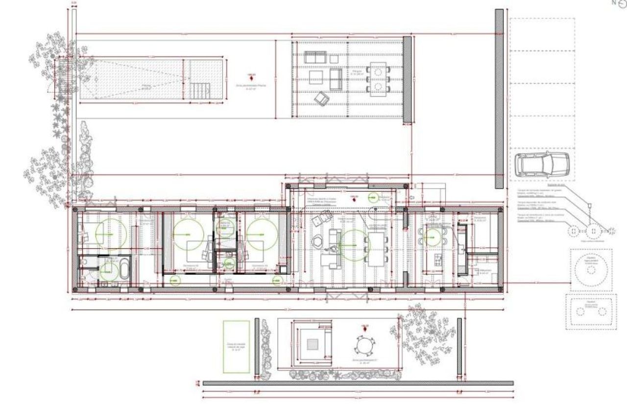 Buildable plot with project near Portocolom