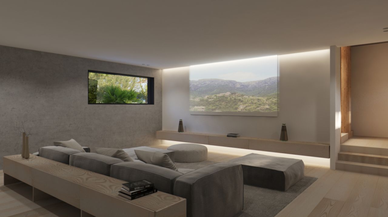 Beeindruckendes Projekt zum Verkauf an der Strandpromenade von Cala Mandia